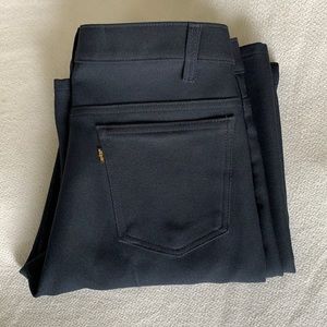 Levi’s Polyester Bootcut Pants. 34x34. Actual 32.